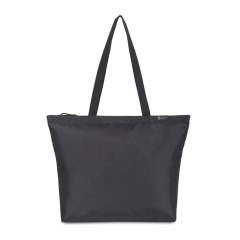 A modern and sustainable update to a classic tote bag using recycled fabric and webbing made from plastic bottles. Zippered opening to large main compartment. Interior sleeve for storing your hydration bottle. Includes AWARE™ Virtual ID & Product passport, which delivers an indisputable way to track and validate textile composition impact from origin to consumer. To access, scan the QR code located inside the product or visit wearaware.co to learn more. Available across both sides of the Atlantic. This item is also offered by Gemline for customers in the US and Canada.<br /><br />PVC free: true