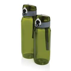 Diese RCS RPET Wasserflasche ist auslaufsicher und verfügt über einen verschließbaren und einen mit einer Hand zu bedienenden Deckel. Außerdem verfügt sie über einen Griff zum einfachen Tragen. Der Flaschenkörper besteht aus 100% RCS-zertifiziertem R...
