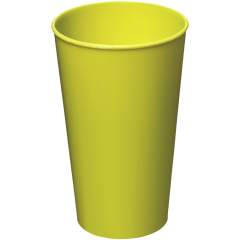 Einwandiger Kunststoffbecher. Eine preiswerte Wahl für wiederverwendbare Getränkebecher. Das Fassungsvermögen beträgt 375 ml. Hergestellt in Großbritannien.