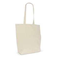 This durable bag is made from 270g/m² organic cotton, with long handles and a bottom gusset for extra capacity. Ideal for everyday use, shopping, or carrying essentials on the go.