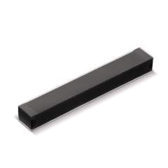Boite cadeau noire pour un stylo avec ouverture transparente.