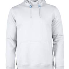 Hoodie met 2x2 rib met elastaan aan de boord onderaan en aan de manchetten. De trekkoorden en trekkoordstoppers kunnen indien gewenst vervangen worden door één van de andere beschikbare kleuren, passend bij de huisstijl en/of logo van uw onderneming. Oeko-Tex 100 gecertificeerd.
