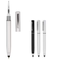 Meet our stylus biros with touchscreen function and multifunctional electronics cleaning set. The versatile design is an ideal tool for cleaning smartphones, headphones, earphones, keyboards, tablets and more. 