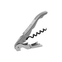 The most commonly used waiter's knife in the catering industry, equipped with a double lever system and teflon spiral. Colour silver.