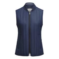 BESCHIKBAAR VANAF BEGIN MAART!<br />De Scarsdale bodywarmer is jouw keuze voor een stijlvolle, maar functionele look. Deze bodywarmer is ontworpen met verticale quilting en is ideaal om over zowel casual als zakelijke kleding te dragen. De two-way ritssluiting vooraan en de verborgen zakken met ristsluiting zorgen voor balans tussen stijl en functionaliteit. De zachte geribde kraag, met contrasterende strepen uit het kleurenpalet van de collectie, voegt een subtiele,  onopvallende touch toe.  Bovendien is de jas voorzien van een waterafstotende C0 Bionic Finish Eco.