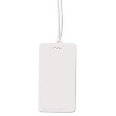 Useful luggage tag. PP material. Inside the label is a removable card on which you can write your address information.