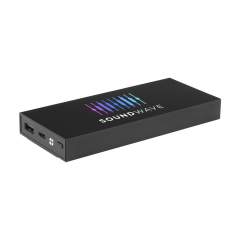 Batterie externe puissant avec un boîtier en aluminium recyclé. Equipé de 2 câbles intégrés, d'un Lightning et d'une connexion USB-C. Avec cette powerbank, vous pouvez charger deux appareils en même temps. La powerbank prend en charge le chargement passthrough, ce qui signifie que vous pouvez charger vos appareils pendant que la powerbank elle-même est en cours de recharge. La powerbank est équipée d'un voyant lumineux et d'une puissante batterie Lithium-iOn rechargeable de 10 000 mAh. Entrée de type C : DC5 V/2 A. Sortie USB-A : DC5V/2A. Sortie des cables : DC 5 V/2 A (max). Comprend un câble de chargement USB-A vers USB-C et un mode d'emploi. Certifié RCS. Matière recyclée totale : 10%.    L'utilisation d'aluminium recyclé permet de réduire le nombre de nouvelles matières premières utilisées pour la fabrication de ce produit. Cela signifie moins de consommation d'énergie et moins d'utilisation d'eau. Par pièce dans une boîte.