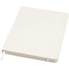 The Bass A5 hard cover notebook features 80 lined sheets of 80 g/m2 paper, and is made of recycled milk cartons.