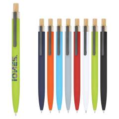 Le stylo à bille Kalmar offre un design élégant pour une expérience d'écriture fluide et fiable. Fabriqué à partir d'aluminium recyclé, il offre un agréable toucher et un poids satisfaisant dans votre main lorsque vous écrivez.
