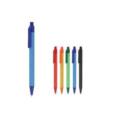 Made of recycled plastic and featuring an efficient blue writing color, our business paper pen embodies simplicity and sustainability. A responsible choice for a purposeful writing experience.