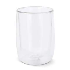 Het dubbelwandige koffieglas, met een royale inhoud van 320 ml, is een meesterwerk van design en functionaliteit. Het is gemaakt van hoog borosilicaatglas en tilt koffiedrinken naar een heel nieuw niveau.