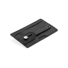 Porte-cartes anti-RFID en PU peut être utilisé comme support pour téléphone avec la sangle et peut contenir jusqu'à 2 cartes bancaires ou cartes d'identité et les protégera contre les scans ou activités frauduleuses. Le ruban adhésif au dos vous permet de coller le porte-cartes au dos de votre téléphone.