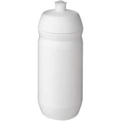 Bouteille de sport à paroi unique avec bouchon à visser à rabat. Fabriquée en plastique MDPE flexible, cette bouteille compressible est parfaite pour les environnements sportifs. Capacité de 500 ml. Fabriqué au Royaume-Uni. Sans BPA. Conforme à la norme EN12875-1. Lavable au lave-vaisselle.