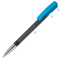 Toppoint design ball pen with metal tip, made in Germany. This pen has an X20 refill for 2.5km of writing pleasure. With four writing colours to choose from: blue, red, black and green. Choose your own colour combination and both, hardcolour and transparent parts can be combined.