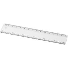 Stevige plastic liniaal met markeringen in zowel inches als centimeters (alleen als deze gedecoreerd is). Let op, de markeringen op de linialen worden samen met het artwork bedrukt, onbewerkte linialen zijn niet voorzien van markeringen.