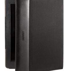 Hoes voor Ipad gemaakt van slijtvaste nylon met decoratieve PU rand. De cover is verstelbaar in hoogte.  Elegante voering in bruine kleur.  Compatibel  met Ipad (9,7").