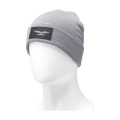 WoW! Knitted hat with fold over. Made from 100% RPET polyester. A popular item, keeps you nice and warm with good quality material. One-size. With black label for decoration. GRS-certified. Total recycled material: 100%.
