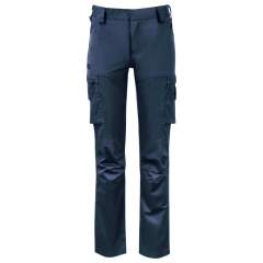 • dameswerkbroek in 4-wegstretch met gewone stretch inzetstukken<br />• moderne pasvorm, slim fit model <br />• beenzak met ritssluiting<br />• apart telefoonzakje dat magnetisch afsluitbaar is en duimstokzak<br />• kniezakken aan de binnenzijde, in hoogte verstelbaar<br />• mogelijkheid om spijkerzakken (ref: 9042) te bevestigen aan het rail systeem                                 <br />• verborgen knoop                                                                                                                                               <br />• D-ring aan de voorzijde                                                                                                                                    <br />• uitlengbare zoom met 5cm door de rode draad los te maken