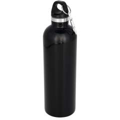 The Atlantic 530 ml bottle is the right choice when seeking a bottle for outdoor activities. The attached carabiner on the user-friendly twist-on lid makes it easy to attach the bottle to any backpack. The vacuum insulated bottle has a double-wall construction that keeps beverages hot for 5 hours and cold for 15 hours. The carabiner is not suitable for climbing.