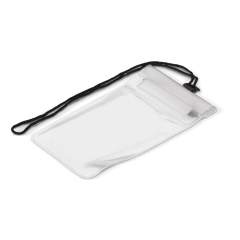 Pochette résistante à l'eau pour votre smartphone, caméra ou lecteur MP3/4. Également adapté pour ranger vos documents personnels ou votre passeport pendant les voyages. Cordon de cou inclus (120cm) Adapté à presque tous les smartphones.