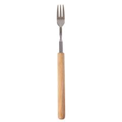 Design et fonction en un. Sagaform est connu pour avoir toujours pensé à ce petit plus que beaucoup oublient. La fourchette à saucisses Fredde est une fourchette pliable et résistante aux grillades pour griller des saucisses et des légumes sur un feu ouvert. Fabriquée en acier inoxydable avec un manche en bois d'hévéa.