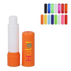 Lip balm in a classic twist-action tube made from recycled ABS and recycled PP. Delivers smooth, moisturizing lip care in a convenient and easy-to-use design.