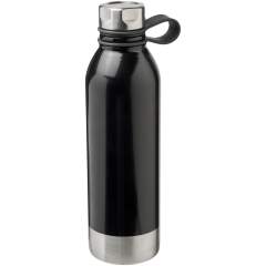 Die Perth 740 ml Sportflasche aus Edelstahl ist nicht nur eine Augenweide auf jedem Schreibtisch, sondern auch ideal für einen Spaziergang im Wald. Dank des Schraubverschlusses und des Edelstahldeckels mit komfortabler Silikon-Handschlaufe lässt sich die Flasche einfach mitnehmen. Außerdem geht der Verschluss nicht verloren. Die Farbkombination aus Weiß und Silber verleiht der Flasche einen stilvollen Look. 