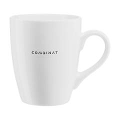 Tasse aus hochwertiger Keramik. Komplett in weiß oder mit farbiger Außenseite. Hohes Modell. Fassungsvermögen 310 ml. Spülmaschinengeeignet. Der Aufdruck ist spülmaschinengeprüft und nach EN 12875-2 zertifiziert.