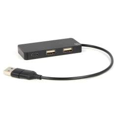 Mehr Konnektivität, weniger Abfall. Die umweltfreundliche Wahl für einen verantwortungsvollen Arbeitsplatz ist unser Typ-C-Hub, der aus recyceltem Aluminium und R-ABS gefertigt ist. Eingang: USB + Typ-C, 5V /1A  Ausgang: 2*USB + 1* Typ-C, 5V/500mA 