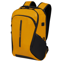 Ecodiver bepaalt de nieuwe standaard in het casual assortiment van Samsonite. Deze collectie combineert functionaliteit met een stijlvol design en is ontworpen met oog voor veiligheid en comfort. Gebruikmakend van gerecycleerde materialen, past Ecodiver perfect bij Samsonites wereldwijde strategie ‘Our Responsible Journey’. De waterafstotende coating maakt van deze collectie de perfecte keuze voor alle avonturen, in de natuur of in een stad. Samsonite geeft 2 jaar wereldwijde (beperkte) garantie op dit model.<br />De Laptop Backpack M USB is de middenmaat laptoprugzak uit de collectie die uitgerust is met een USB-poort. Het ruime hoofdcompartiment is gemakkelijk toegankelijk dankzij de ruime opening en geschikt voor A4 formaat documenten. Dankzij de verschillende insteekvakken en business organisatie kunnen spullen overzichtelijk worden opgeborgen. Aan rugzijde is een laptop-en tabletvak voorzien wat is uitgerust met waterdichte ritsen. Aan de voorzijde is de tas voorzien van een voorvak met ritssluiting en 2 zijvakken die als flessenhouder gebruikt kunnen worden. <br />Optimaal comfort is gegarandeerd dankzij het gevoerde rugpaneel, ergonomische schouderriemen, comfortabel handvat aan bovenzijde en een in hoogte verstelbare borstriem. Dankzij de smart-sleeve aan de achterkant is de tas gemakkelijk te bevestigen aan de trekstang van een koffer of reistas op wielen en de reflecterende details zorgen ervoor dat je extra opvalt in het donker. Safety First!