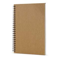 The sheets of this notebook were made from rocks. The result is a strong, smooth sheet of paper with a remarkably cool touch. The sheets are perforated on the side making it easy to tear them out.