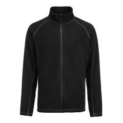 BESCHIKBAAR VANAF EIND OKTOBER!<br />Maak kennis met onze veelzijdige fleece, gemaakt van gecertificeerd gerecycled polyester en ontworpen voor comfort.  Deze fleece heeft contraststiksels die een moderne uitstraling geven, en raglanmouwen voor verbeterde mobiliteit en een sportieve uitstraling. De twee zijzakken met ritssluiting bieden handige en veilige opslag voor je essentiële spullen. Het jack biedt warmte en comfort.<br />Ҩ Verpakt in een biobased, composteerbare zak en Oeko-Tex Standaard 100 gecertificeerd