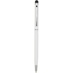 Cet ensemble de stylo bille et stylet polyvalent est fabriqué en aluminium durable. Le stylo permet une écriture fluide et le stylet intégré est parfait pour une navigation précise sur les écrans tactiles. Couleur de l'encre : Bleue. Longueur d'écriture : 1000 mètres. Taille de la plume : 1,0 mm.