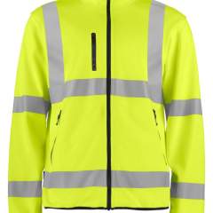 • lichte softshell met lange ritssluiting<br />• stormflap aan de binnenkant<br />• borstzak / telefoonzak met ritssluiting<br />• twee voorzakken met ritssluiting<br />• binnenzakken<br />• duimgreep aan manchetten