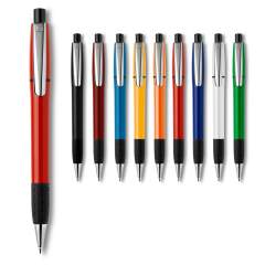 Le très élégant stylo bille Semyr de couleur opaque avec anneau, poussoir et clip noirs. Le stylo est équipé avec une cartouche Jumbo pouvant écrire jusqu’à 4.5kms. Le stylo est fabriqué en Europe en plastique ABS. À partir de 5.000 pièces, vous pouv...