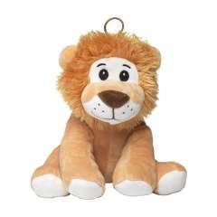 Lion en peluche. Jouet très doux et chic. Yeux brodés. Avec boucle.