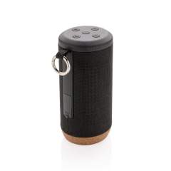 Haut-parleur 10W est fabriqué dans un tissu imperméable résistant IPX 5 et fond en liège. BT 4.2 pour connexion rapide jusqu'à 10 mètres et batterie 2000 mAh qui offre une autonomie allant jusqu'à 6 heures. Le Baia est emballé sans plastique pour éviter tout gaspillage inutile. Modèle déposé®<br /><br />HasBluetooth: True<br />NumberOfSpeakers: 2<br />SpeakerOutputW: 10.00