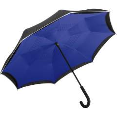 Trendy regular umbrella with reverse opening and closing mechanism