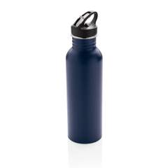 This bottle features a sports lid for fast on-the-go sips while exercising or going through the rush hour! Perfect size and lightweight reusable bottle made from 18/8 durable stainless steel. Recommended for cold water only. Content: 710ml.