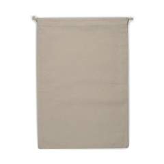Reduce the number of plastic bags in the supermarket by using your own food bag. This unbleached cotton bag with mesh is highly suitable for fruits and vegetables. Re-use it over and over again and when dirty, simply wash it at low temperatures (could shrink).