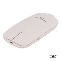 The Pokket mouse is a green alternative to working at the computer. This promotional classic with wireless connection is available in biodegradable plastic and wheat material.