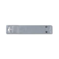 Plastic Victorinox protective sleeve for knives. With transparent front side and extra reinforcement for sharp/pointed edges.