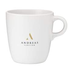 Mok in een eenvoudig, trendy design. Van hoogwaardig keramiek en voorzien van een matte toplaag aan de buiten- en binnenzijde. Inhoud 375 ml. OPMERKING: De witte mok kan niet worden voorzien van een lasergravure omdat deze onvoldoende zichtbaar is.