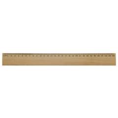 A rustic ruler made of ceder wood, which is 30cm long and metric units. Due to the natural material, slight colour differences are possible, this is not a defect but simply a proof of nature.