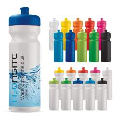 Toppoint design high quality sports bottle. Made in Europe. 100% leak-proof, made of high-quality soft-squeeze materials for an easy squeeze. The sports bottle can be printed all over in full-colour. The colour of the lid and bottle can be mixed and ...