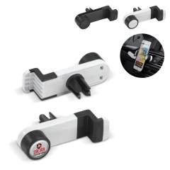 Smartphone holder with spring. Easy to convert your air vent into a hands-free car kit.
