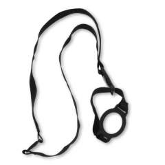 This 2-in-1 lanyard and bottle holder is ideal for carrying your water bottle without having to hold it in your hand.