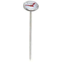 Thermometer voor de barbecue met meetbereik in zowel ℃ als ℉.  Mechanische inductie kan direct en nauwkeurig worden gemeten in de oliepan, bij het braden of voor de temperatuurregeling van de barbecue. De duurzame, roestvrijstalen behuizing biedt sterkte en corrosiebestendigheid. Gemakkelijk te gebruiken en gemakkelijk schoon te maken.