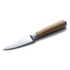 A paring knife is a universal knife that can peel, cut, slice and decorate well. The most important thing about a paring knife is that it is sharp and comfortable to use. A good paring knife is a must in every kitchen. Size: Blade 9 cm.