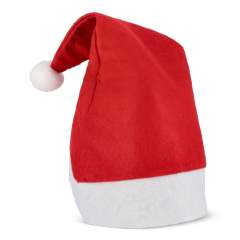 Omarm de feestelijke sfeer met deze klassieke kersthoed! Gemaakt van zacht vilt en versierd met een speelse pompon. Dit tijdloze accessoire voegt een vrolijke kerstsfeer toe aan elke gelegenheid.
